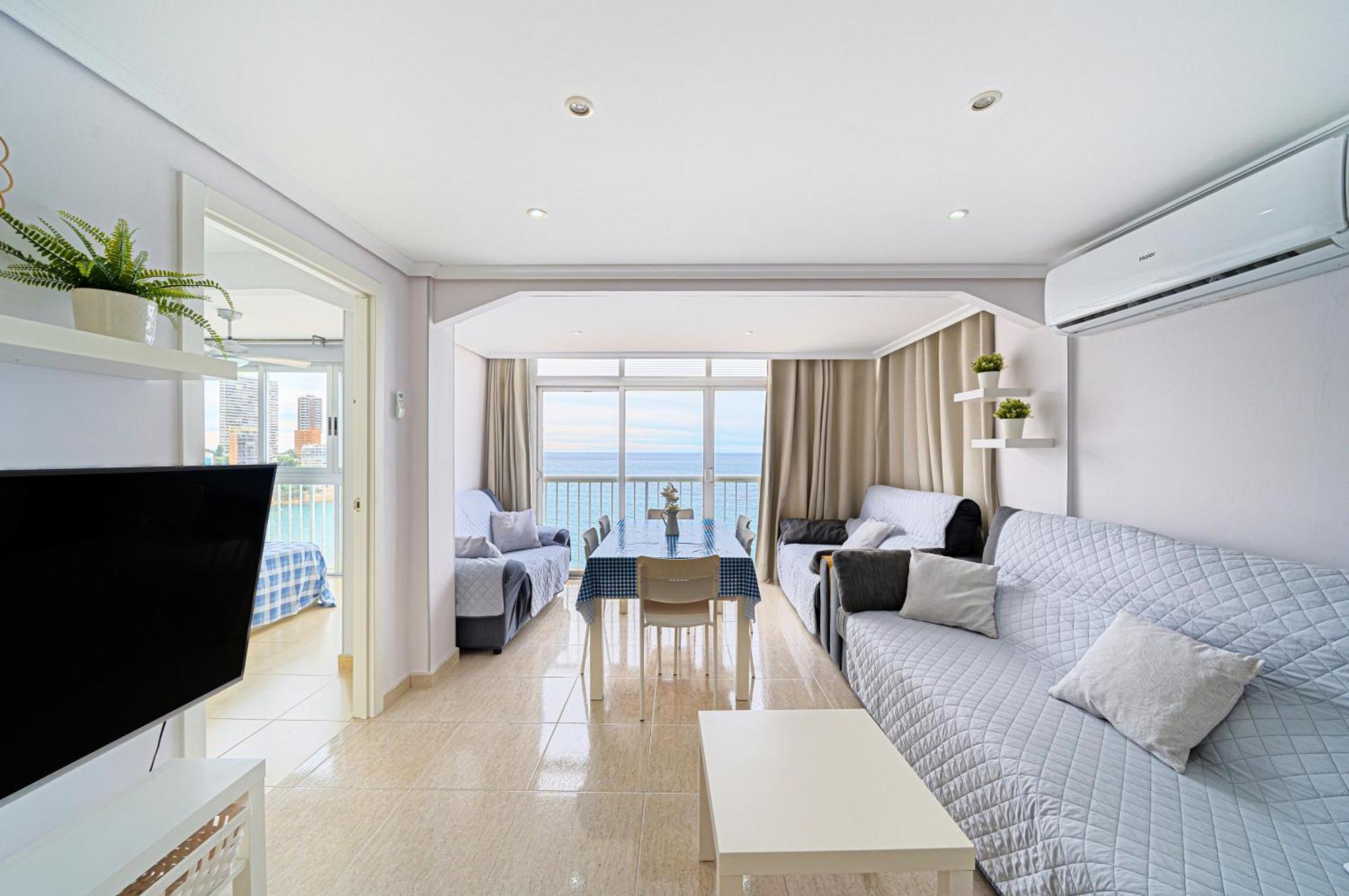 Apartamento Avenida Madrid 貝尼多姆 外观 照片