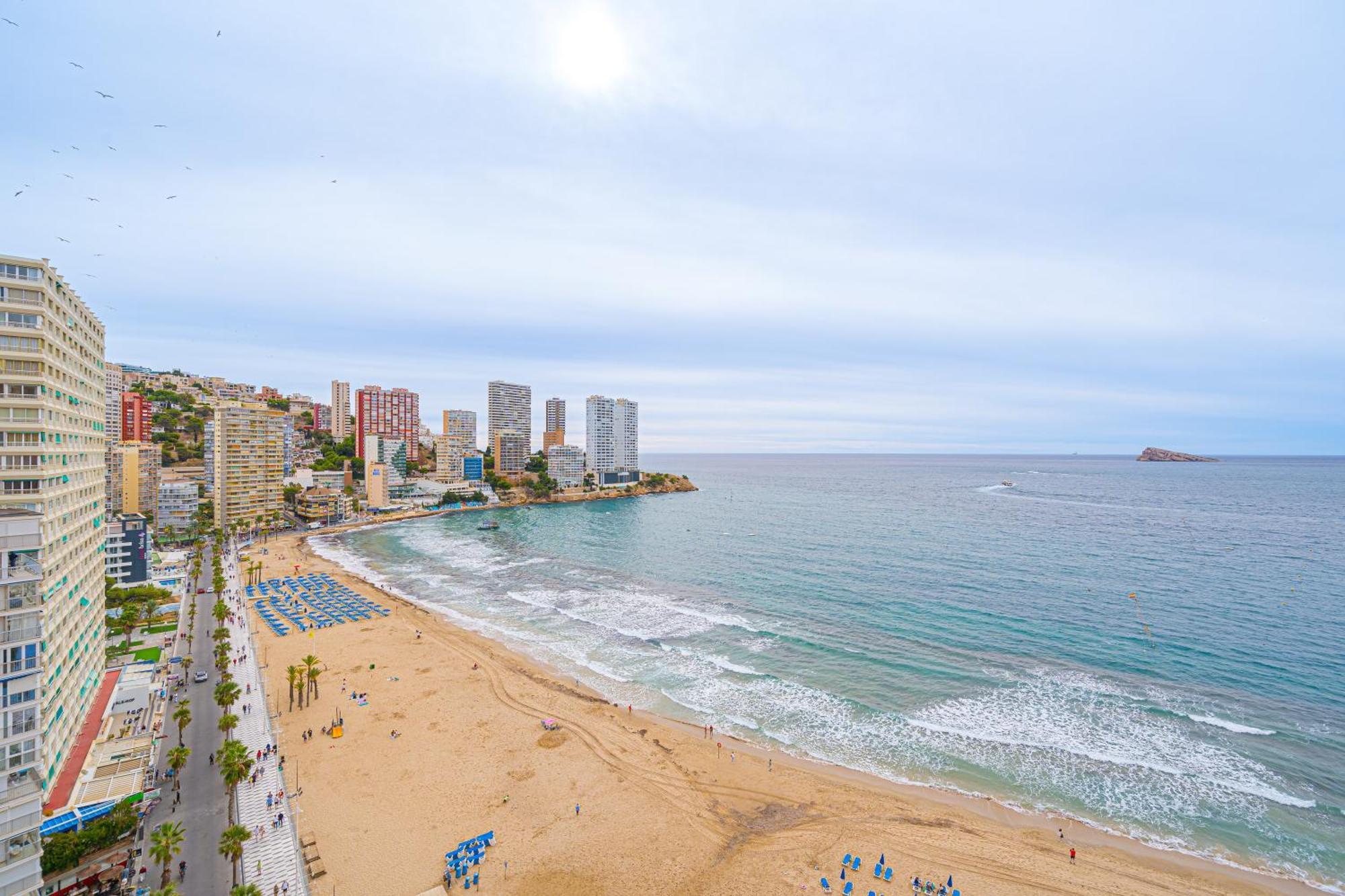 Apartamento Avenida Madrid 貝尼多姆 外观 照片