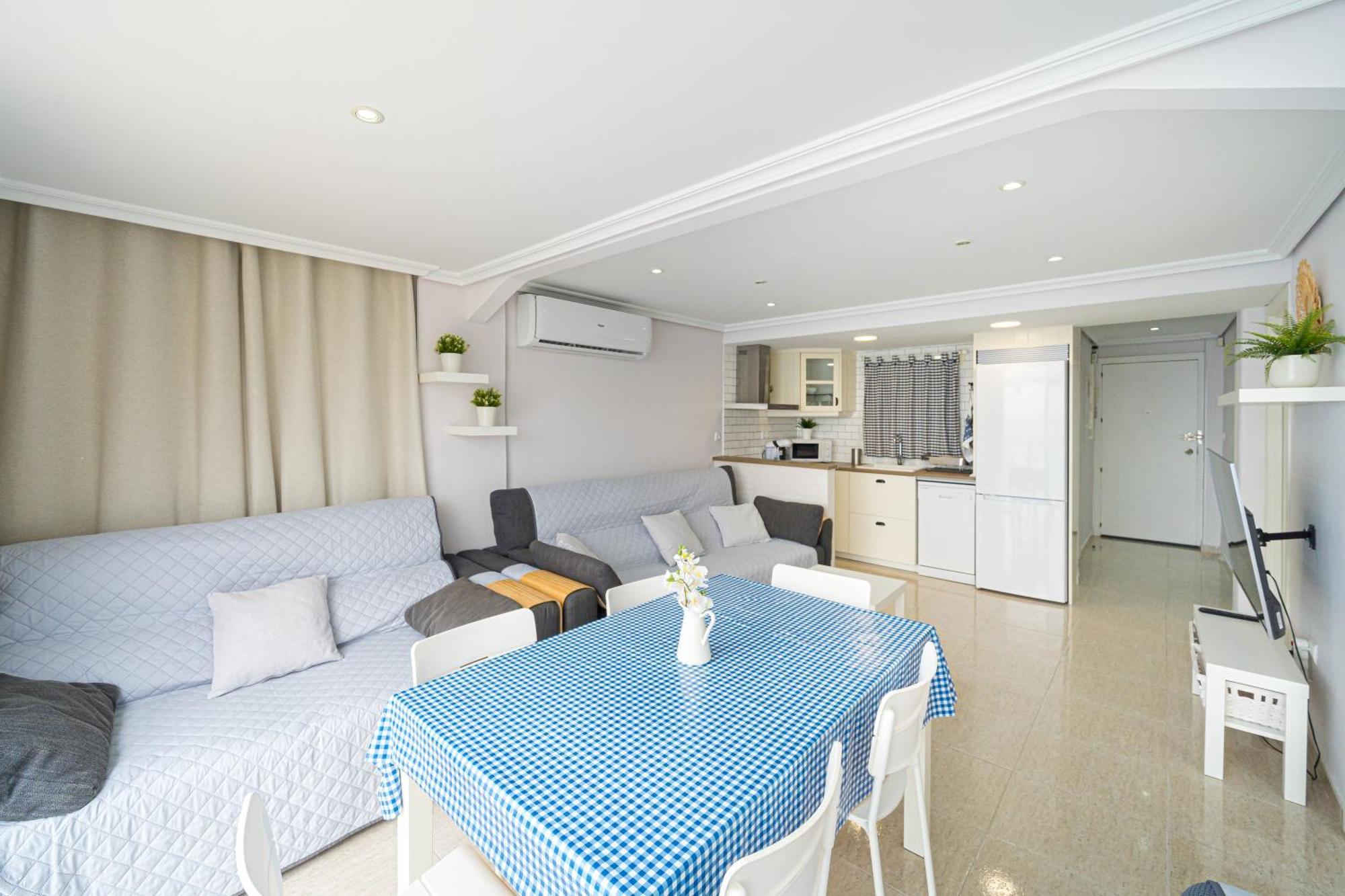 Apartamento Avenida Madrid 貝尼多姆 外观 照片